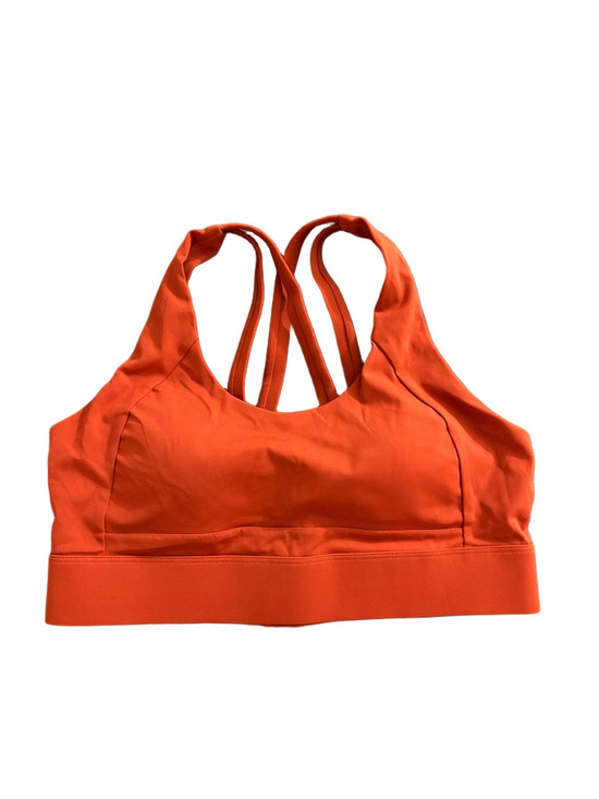 Other - Girls XL Orange Longline Sports Bra Criss Cross Back Athletic